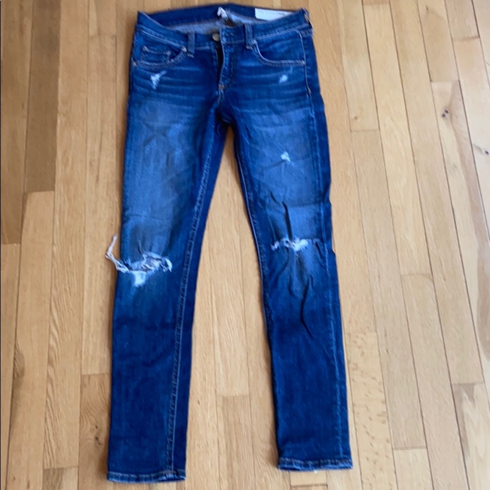 rag & bone skinny capris jeans size 26